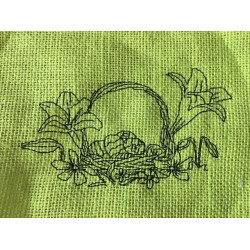 Stickdatei - Ostermorgen 3 Doodle